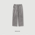 ZODF Retro 2024 Spring Men Washed Cotton Straight Pants Unisex Casual 330gsm Distressed Loose Trousers Brand Clothes HY0830